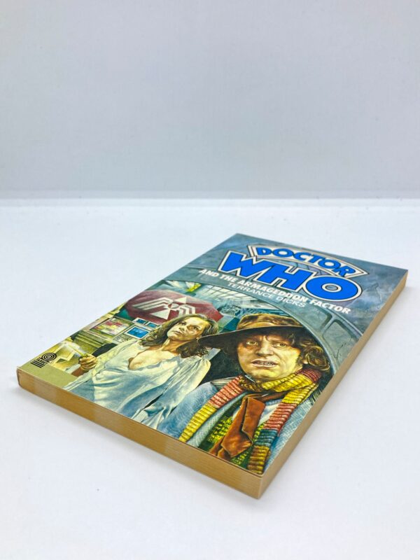 1984 Doctor Who episode novel "The Armageddon Factor"  Tom Baker as the 4th Doctor Season 16 1979  Vintage British paperback - Image 3