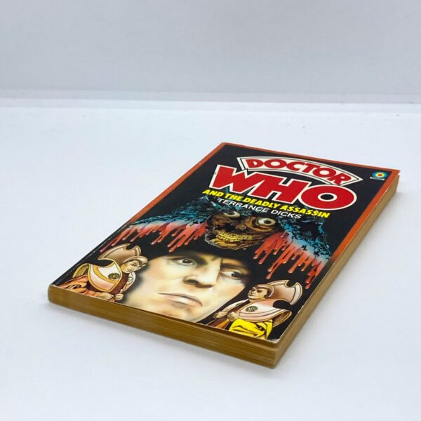 1984 Doctor Who episode novel "The Deadly Assassin"  Tom Baker as Fourth Doctor Season 14 1976  Vintage British paperback - Image 3