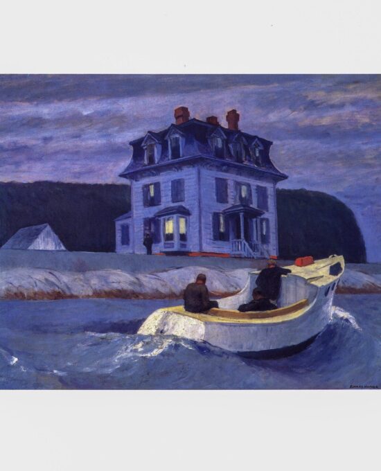 Edward Hopper vintage print “The Bootleggers” 1925 From old art book