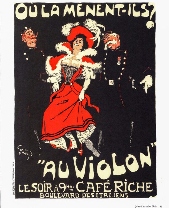 Grun “Au Violon” & “Chauffons!” 1898/99