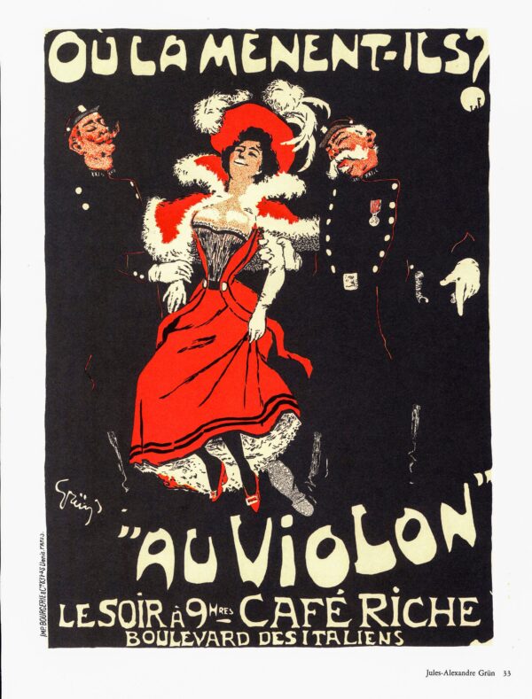 Grun "Au Violon" & "Chauffons!" 1898/99 - Image 2
