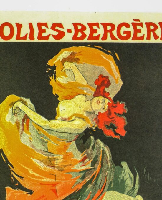 Jules Cheret Loie Fuller Paris / Ice Palace 1896/7