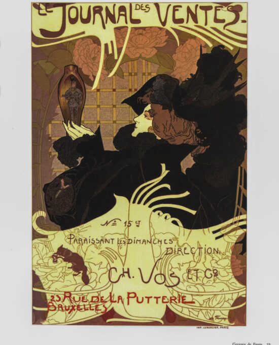 Georges de Feure “Le Journal des Ventes” / “Salon des Cent” 1898/96