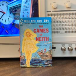 Ace "Double" The Earth Gods are Coming & The Games of Neith c.1960 Vintage sci fi double novel paperback