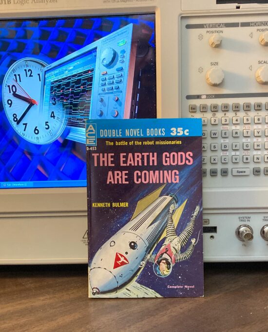 Ace “Double” The Earth Gods are Coming & The Games of Neith c.1960 Vintage sci fi double novel paperback