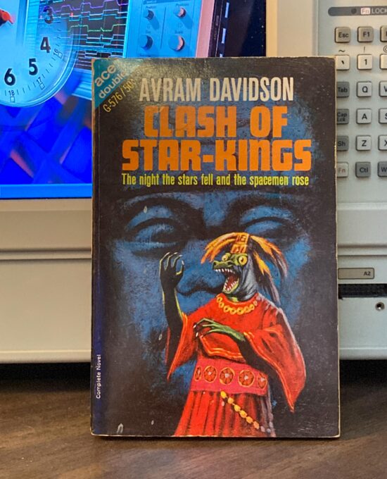 Ace “Double” Danger from Vega & Clash of Star-Kings c.1966 Vintage sci fi paperback book