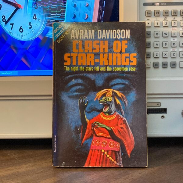 Ace "Double" Danger from Vega & Clash of Star-Kings c.1966 Vintage sci fi paperback book - Image 2