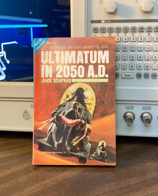 Ace “Double” Our Man in Space & Ultimatum in 2050 A.D. First edition c.1965 Vintage sci fi paperback book