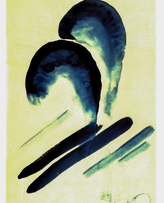 Georgia O’Keeffe vintage art book plate 1916 “Special No. 21 / Blue No. III”