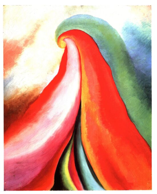 Georgia O’Keeffe vintage print “Series I, No. 8” / “Series I, No. 4 1919/8