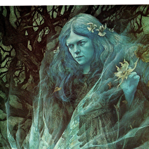 Brian Froud "Twilight" / "Return of the Elfin King" Vintage art book page 1976 FREE SHIPPING