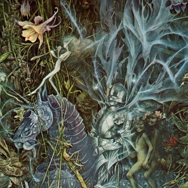 Brian Froud "Twilight" / "Return of the Elfin King" Vintage art book page 1976 FREE SHIPPING - Image 4