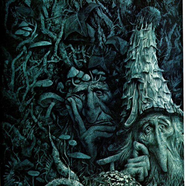 Brian Froud "The Sword of Thrac" Vintage art book page FREE SHIPPING - Image 3