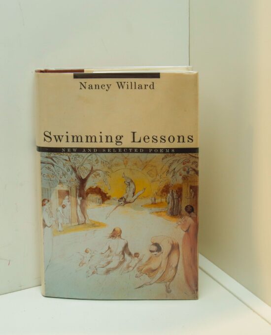 Signed First Edition “Swimming Lessons” First edition [1996] Poetry Book hardcover with dust jacket Poughkeepsie college author