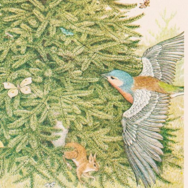 Rejoice... Hans Christian Andersen Nancy Ekholm Burkert Vintage art book page - Image 3