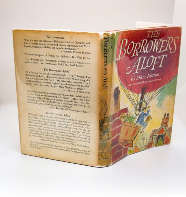 The Borrowers Aloft First edition hardcover 1961 Mary Norton Illustrated by Beth & Joe Krush - Image 2