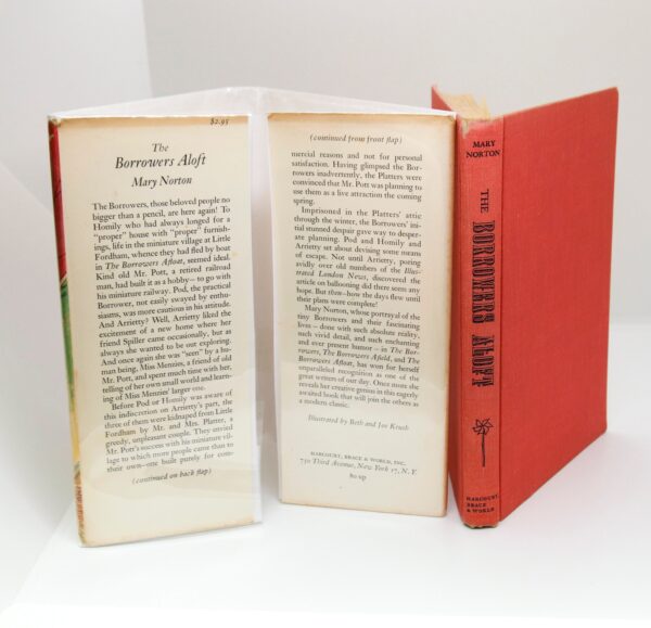 The Borrowers Aloft First edition hardcover 1961 Mary Norton Illustrated by Beth & Joe Krush - Image 3
