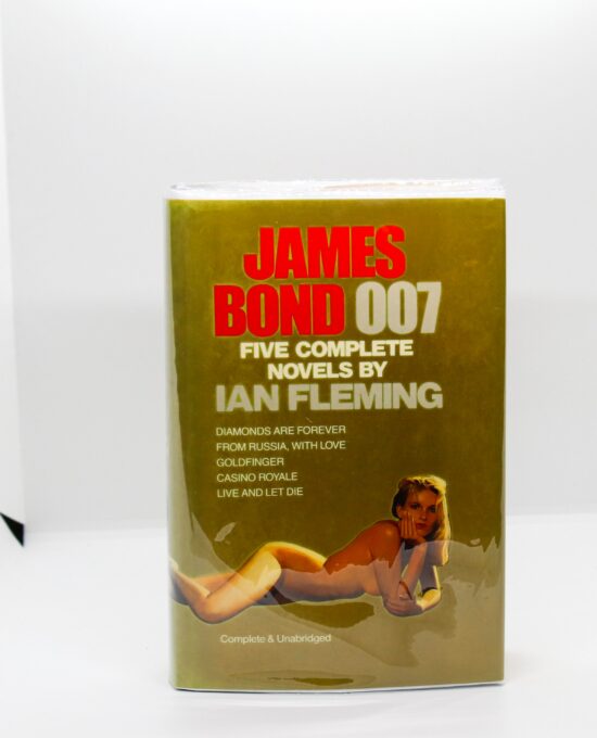 James Bond 007 Five Complete Novels Ian Fleming Vintage hardcover First edition 1988