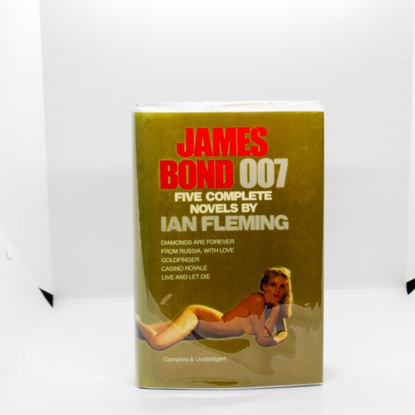 James Bond 007 Five Complete Novels Ian Fleming Vintage hardcover First edition 1988