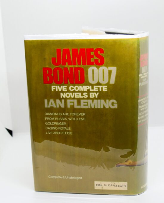 James Bond 007 Five Complete Novels Ian Fleming Vintage hardcover First edition 1988