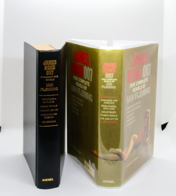 James Bond 007 Five Complete Novels Ian Fleming Vintage hardcover First edition 1988 - Image 3
