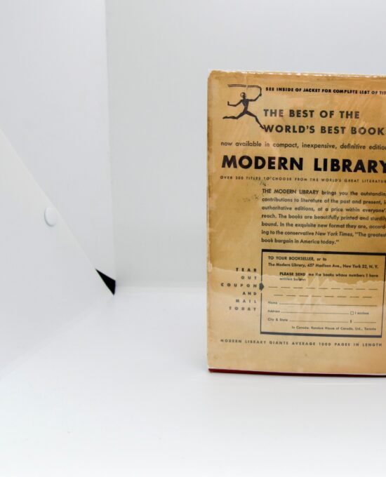 Oscar Wilde “The Poems and Fairy Tales” Vintage cloth wrapped Modern Library hardcover 1959