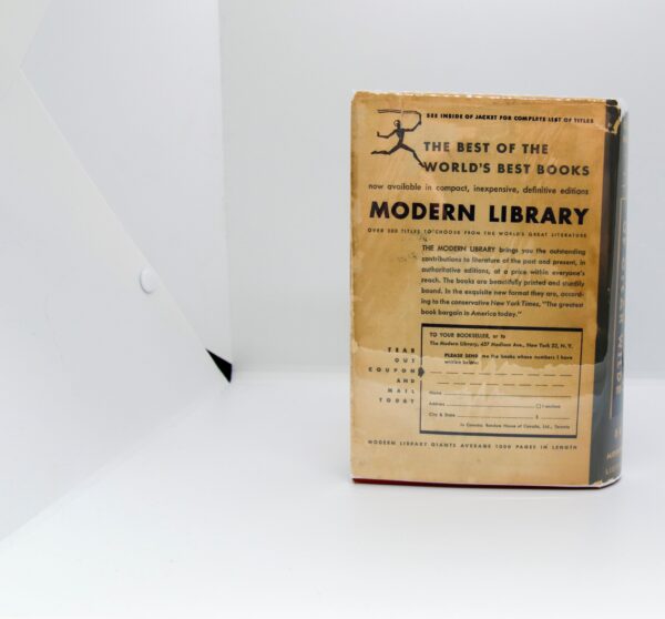 Oscar Wilde "The Poems and Fairy Tales" Vintage cloth wrapped Modern Library hardcover 1959 - Image 2