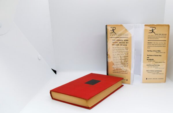 Oscar Wilde "The Poems and Fairy Tales" Vintage cloth wrapped Modern Library hardcover 1959 - Image 4