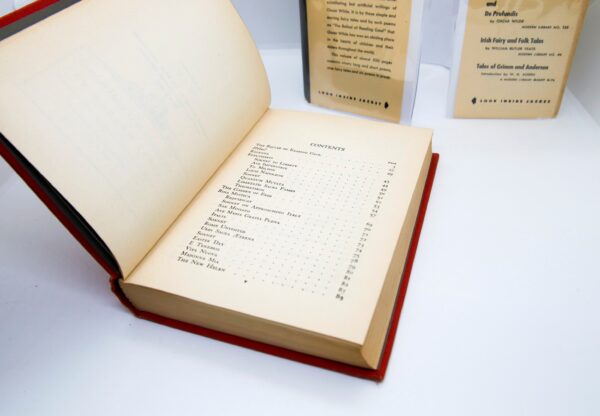Oscar Wilde "The Poems and Fairy Tales" Vintage cloth wrapped Modern Library hardcover 1959 - Image 5