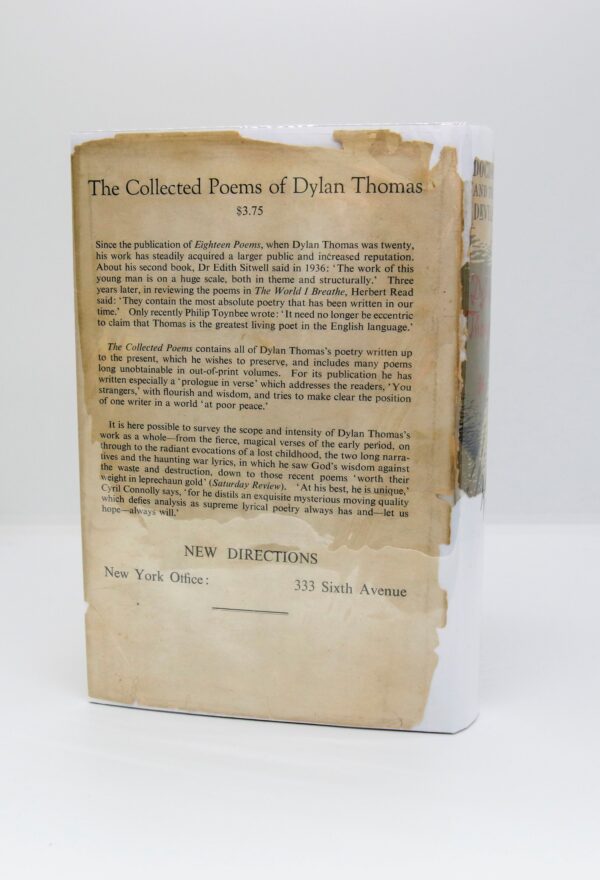 Dylan Thomas "The Doctor and the Devils" First edition Vintage cloth wrapped vintage hardcover tale of macabre - Image 2