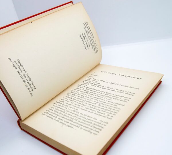 Dylan Thomas "The Doctor and the Devils" First edition Vintage cloth wrapped vintage hardcover tale of macabre - Image 4