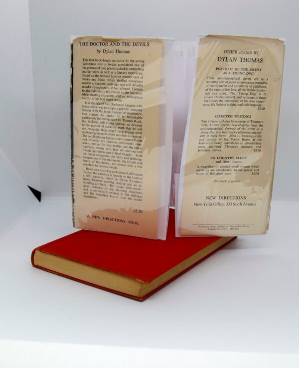 Dylan Thomas "The Doctor and the Devils" First edition Vintage cloth wrapped vintage hardcover tale of macabre - Image 5