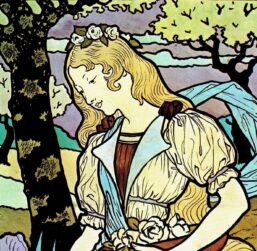 Eugene Grasset "Grafton Gallery, London - Exposition d'Art Decoratif" Vintage art book page