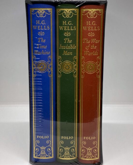 H. G. Wells “Classics of Science Fiction” Vintage 3 volume slipcased set Factory sealed 2004