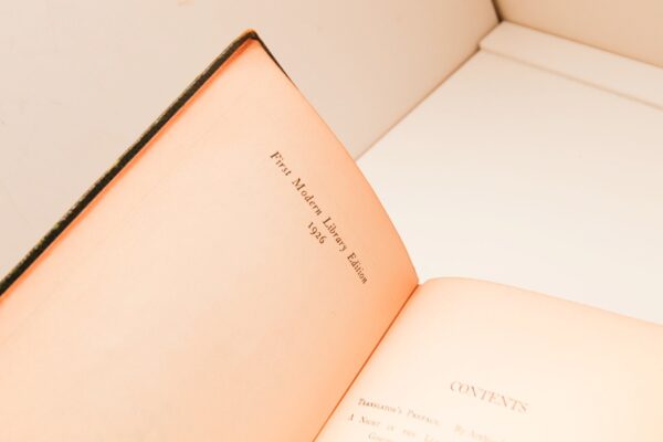 Vintage Modern Library Faux leather dressed book "A Night in the Luxembourg" 1926 First edition Remy de Gourmont - Image 8