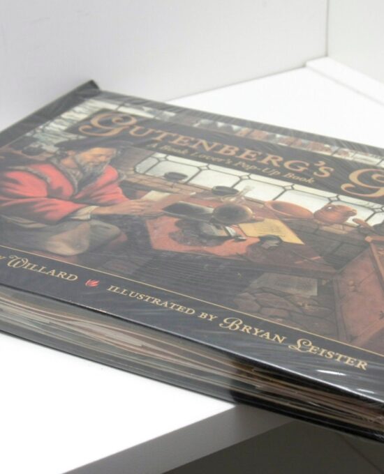 Nancy Willard “Gutenberg’s Gift” 1995 Factory sealed Pop-up book