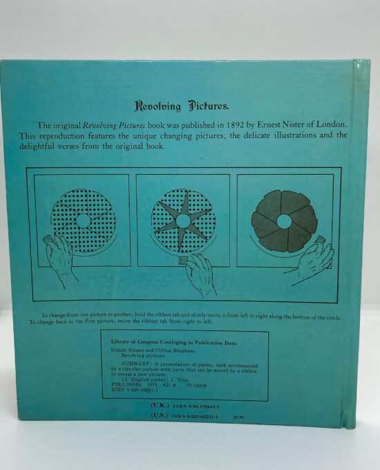 Vintage children’s “pop-up” book “Revolving Pictures” 1979 vintage hardcover 5 “magic” pictures