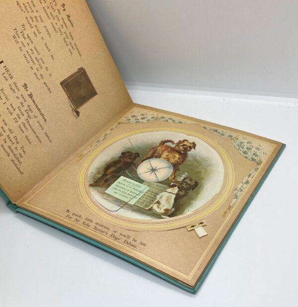 Vintage children's "pop-up" book "Revolving Pictures" 1979 vintage hardcover 5 "magic" pictures - Image 7