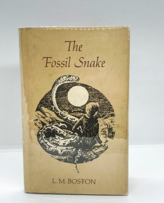 L.M. Boston “The Fossil Snake” American First edition cloth wrapped children’s hardcover story book 1976 Peter Boston illustrations