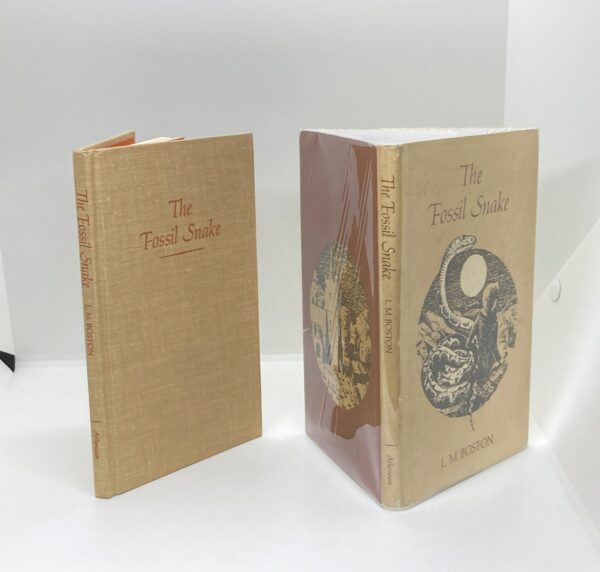 L.M. Boston "The Fossil Snake" American First edition cloth wrapped children's hardcover story book 1976 Peter Boston illustrations - Image 3