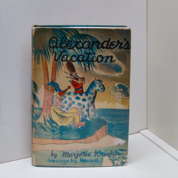 Marjorie Knight "Alexander's Vacation" 1943 First edition Illustrated by Howard Simon  Vintage children's adventure book - Image 2