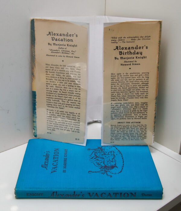 Marjorie Knight "Alexander's Vacation" 1943 First edition Illustrated by Howard Simon  Vintage children's adventure book - Image 4