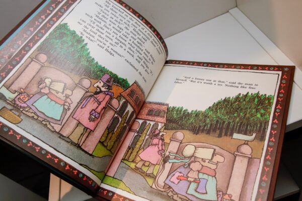 Tomie de Paola "Helga's Dowry" 1977 1st edition picture story book in original dust jacket - Image 7