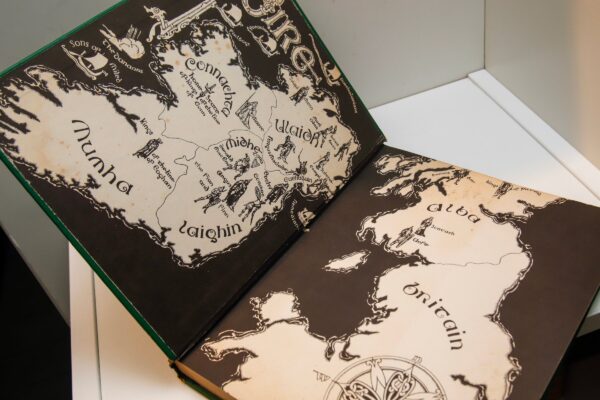 The Frenzied Prince Heroic Tales of Ancient Ireland Padraic Colum 1943  Illustrated First edition vintage hardcover - Image 6