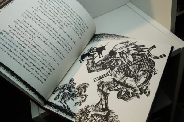 The Knight of the Lion Signed Gerald McDermott First edition 1979 Vintage hardcover story book - Image 10