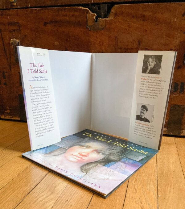 Unread vintage children's hardcover story book "The Tale I Told Sasha" Nancy Willard First Edition 1999 - Image 4