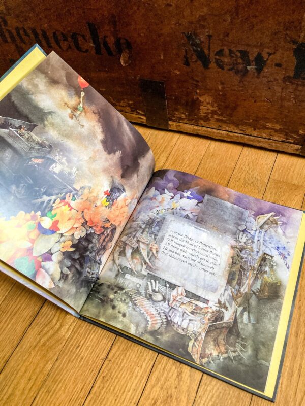 Unread vintage children's hardcover story book "The Tale I Told Sasha" Nancy Willard First Edition 1999 - Image 6