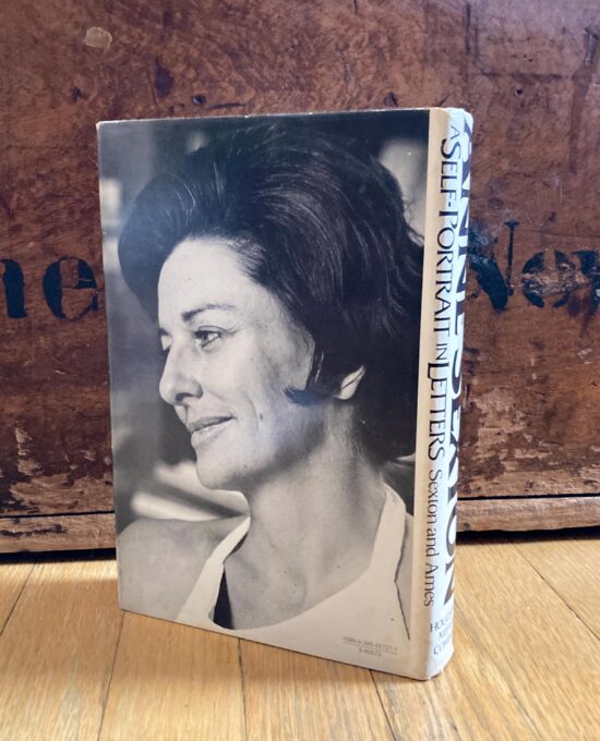 Anne Sexton “A Self Portrait In Letters” Vintage first edition illustrated hardcover 1977