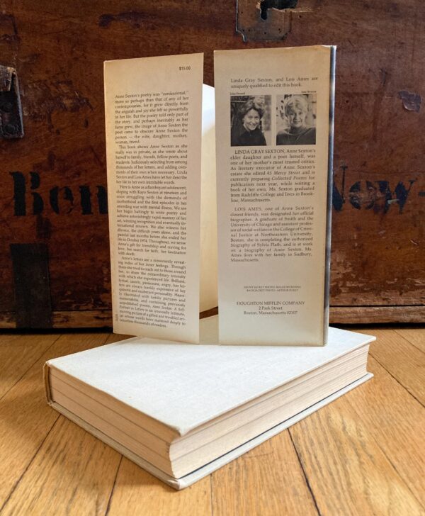 Anne Sexton "A Self Portrait In Letters" Vintage first edition illustrated hardcover 1977 - Image 4