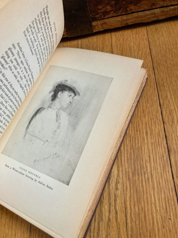 Vintage 1920s hardcover memoir "Alice Meynell" 1929 First edition by Viola Maynell For poetry fans - Image 10